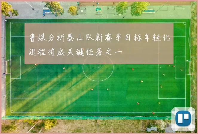 鲁媒分析泰山队新赛季目标年轻化进程将成关键任务之一
